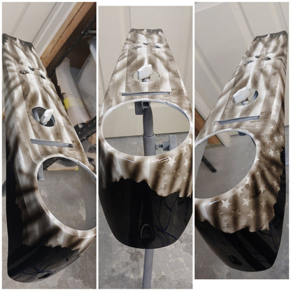 Harley Davidson softail console 3D skull theme