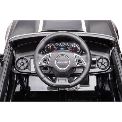 2021/2022 Chevy Camaro Racing 2SS Battery Powered Ride On Car Toy - Black Edition