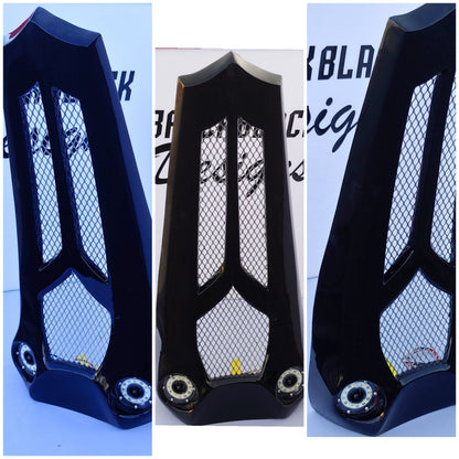 00-2020 Harley chin spoiler NON RAKED