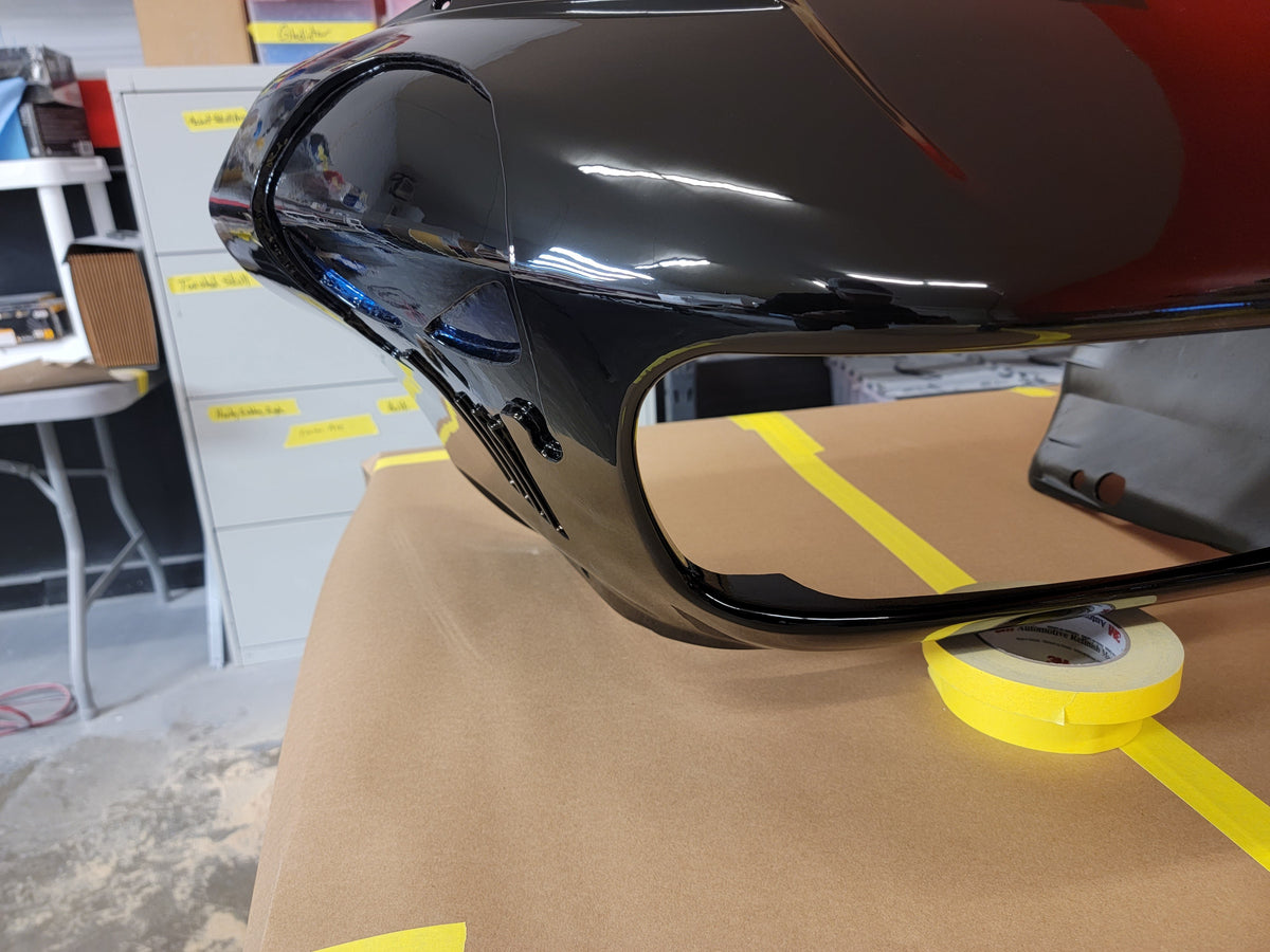 Harley davidson recessed Punisher fairing road glide