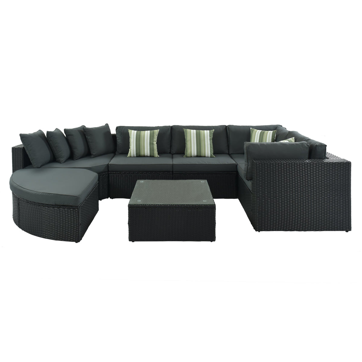 GO 7-Piece Outdoor Wicker Sofa Set