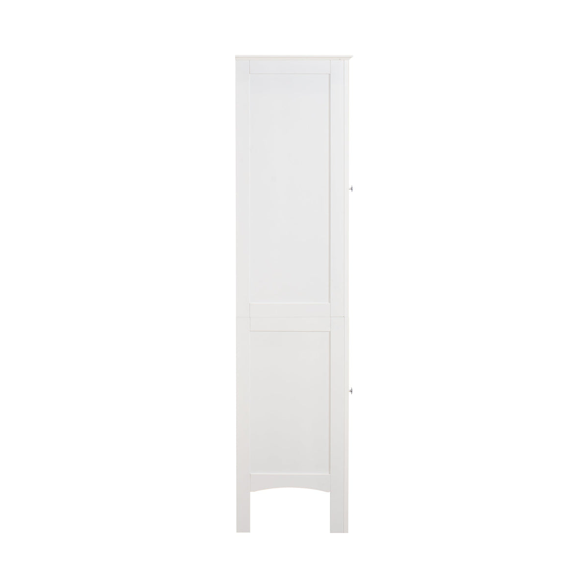 Tall Narrow Tower Freestanding Cabinet with 2 Shutter Doors