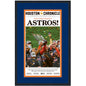 Framed Houston Chronicle Astros! 2022 World Series Champions 17x27 Baseball Newspaper Cover Photo Professionally Matted V4