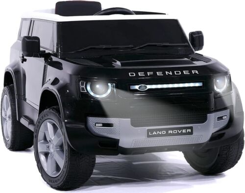 2023 Land Rover Defender Kids Ride-On Truck with Remote Control and 12V Battery
