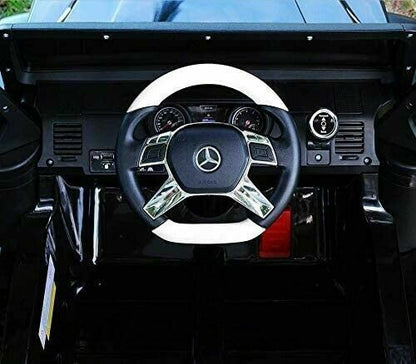2023 Mercedes G Wagon Kids Ride-On Car with Remote Control - 12V Battery and Leather Seat