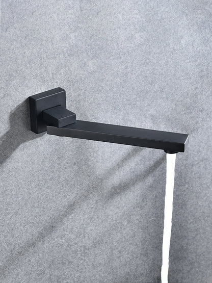 Matte Shower System with Tub Spout and 10 Inch Shower Head