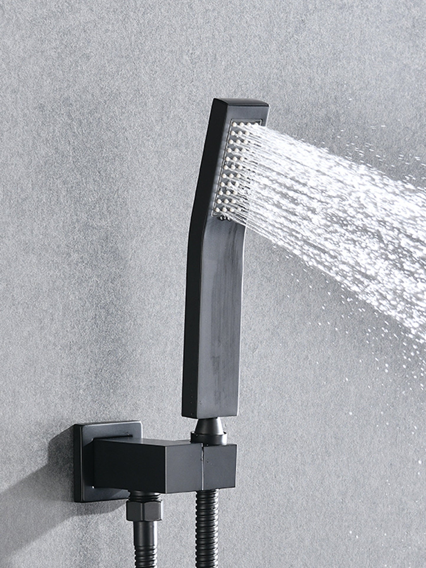 Matte Shower System with Tub Spout and 10 Inch Shower Head
