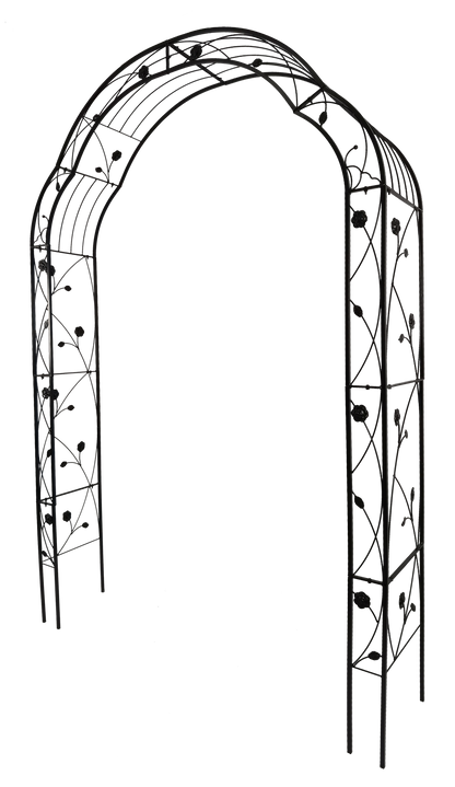 Metal Garden Arch with 8 Style Options
