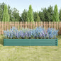 2-Piece Metal Raised Garden Bed Set