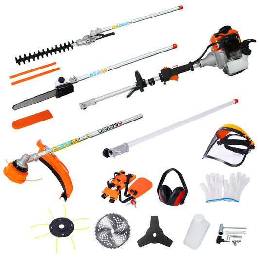10 in 1 Multi-Functional Trimming Tool with 33CC 2-Cycle Engine