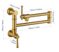 Pot Filler Faucet - Wall Mount Design