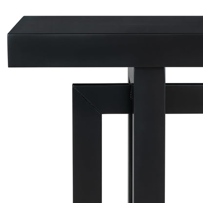 U Style 59.1'' Painted Entryway Table with Pine Veneer