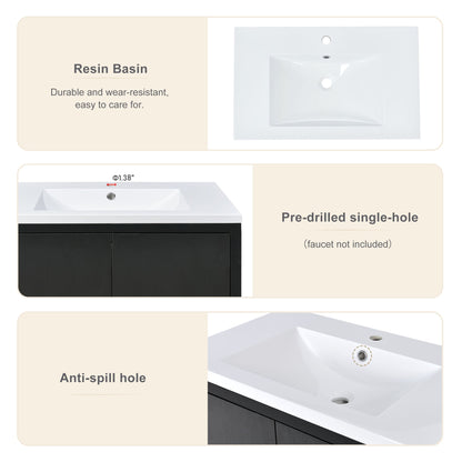 30" Bathroom Vanity Set with Sink