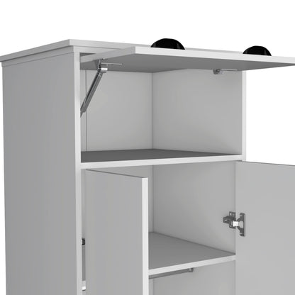 Dresser-Closet with Upper Storage Covered with 1 Door