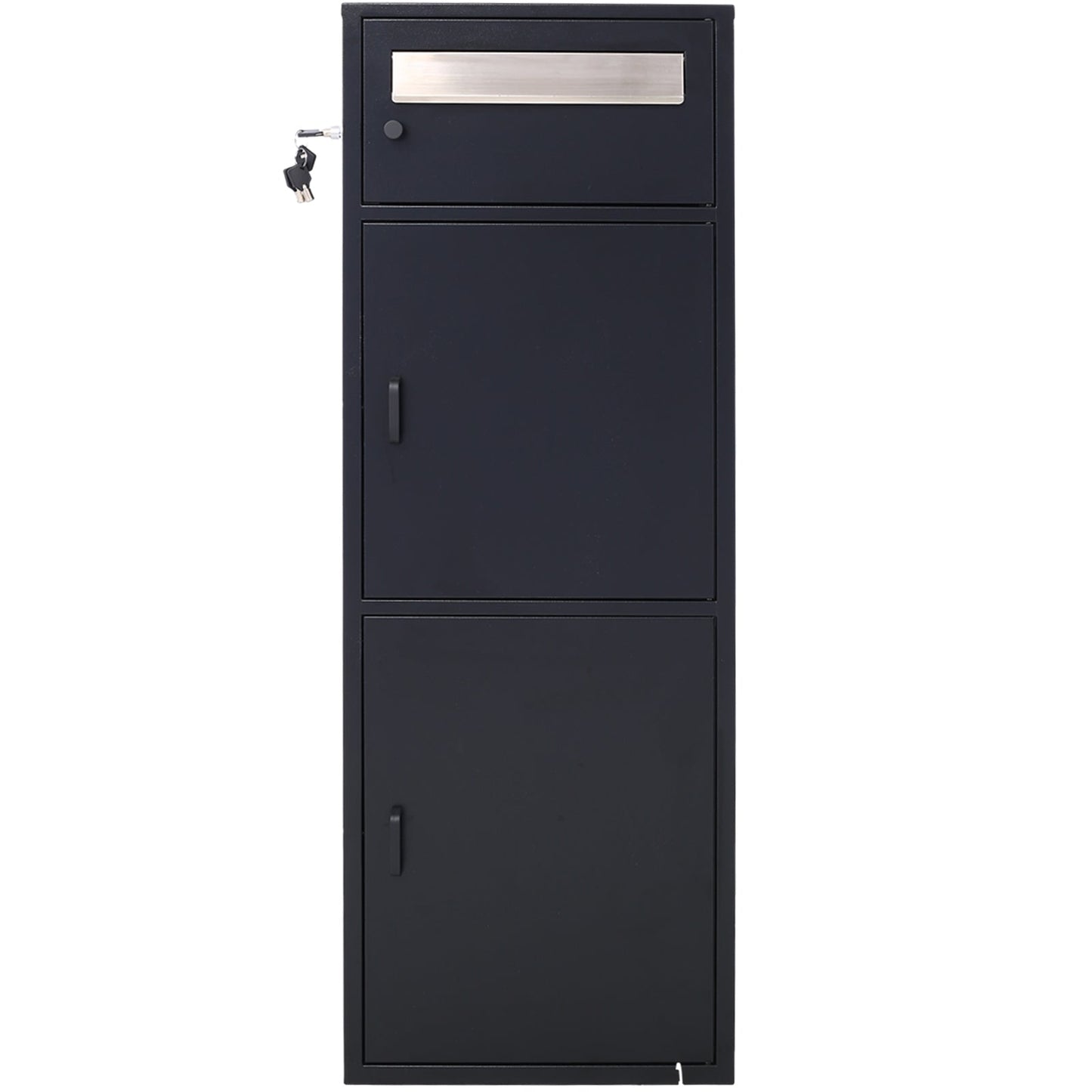 Large Steel Freestanding Floor Parcel Package Drop Box