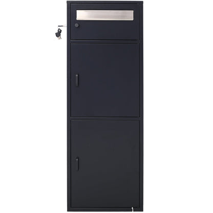 Large Steel Freestanding Floor Parcel Package Drop Box