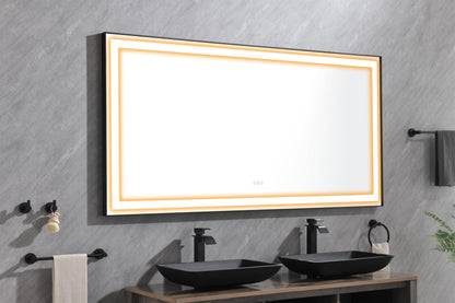 72 in. W x 36 in. H Bathroom Mirror