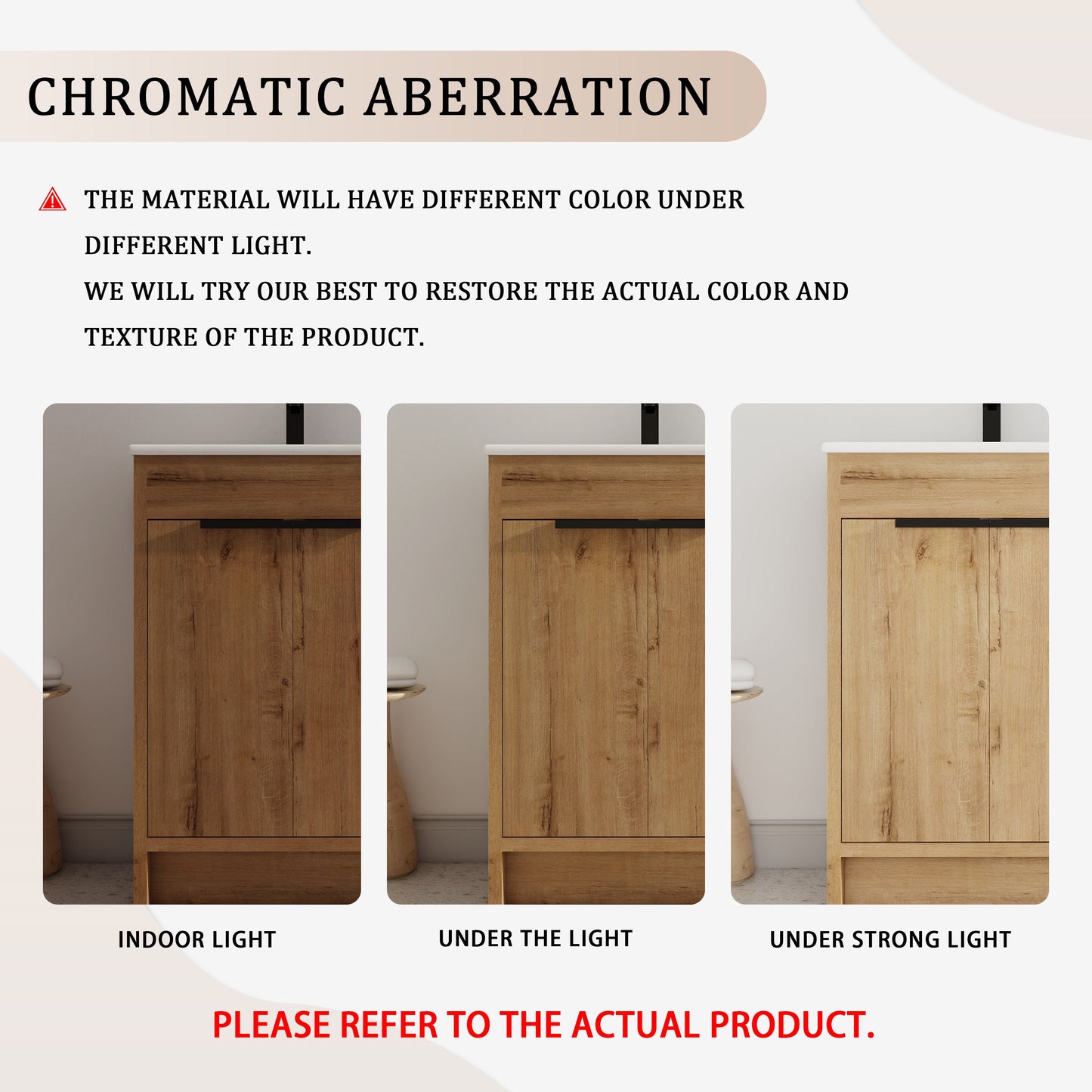 24" Freestanding Bathroom Vanity