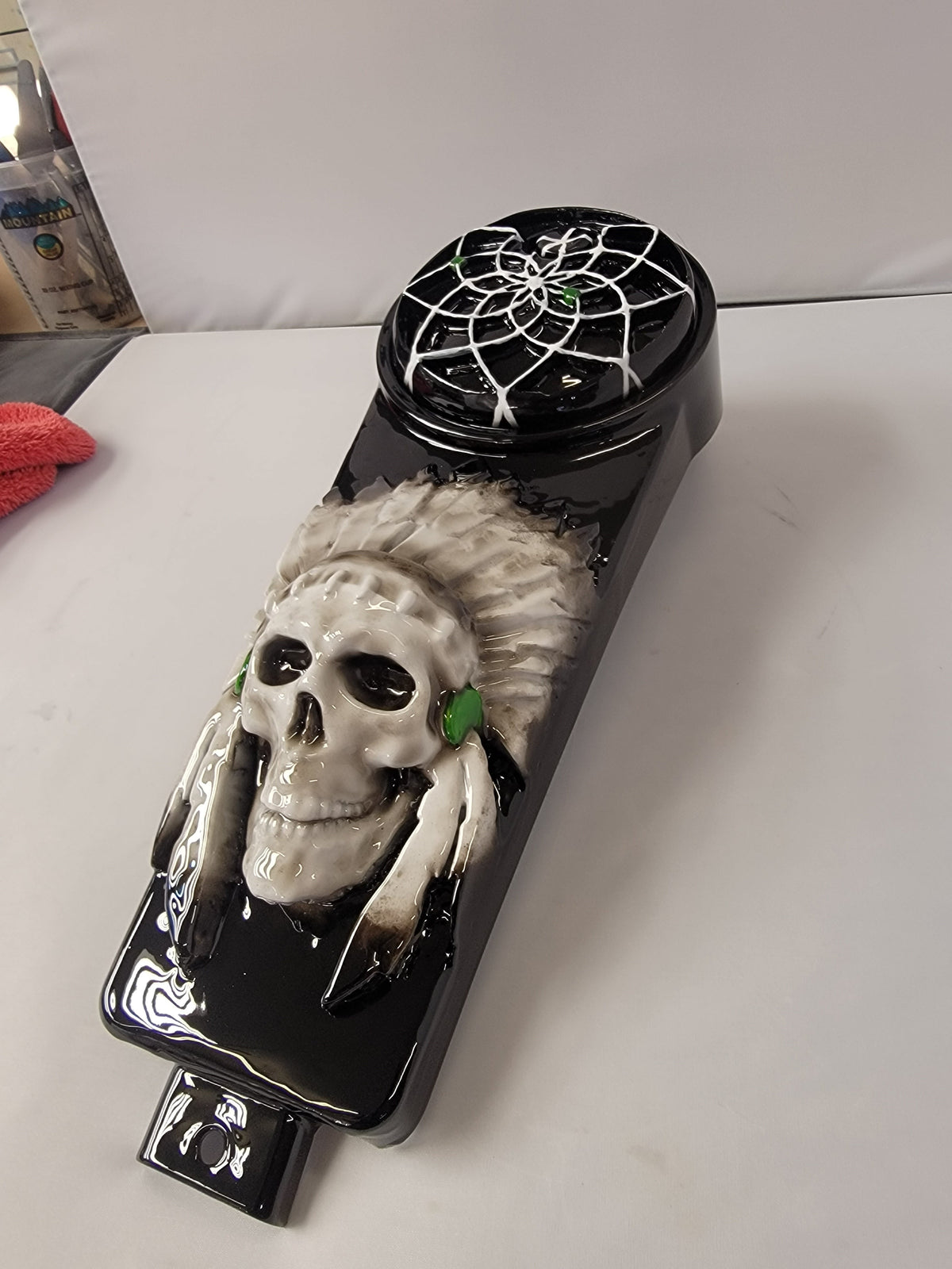 Harley Indian Warbonnet console