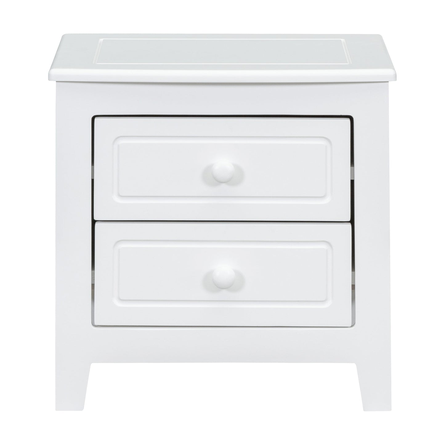 2-Drawer Nightstand for Bedroom
