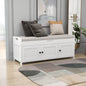 TREXM Storage Bench with 3 Shutter-shaped Doors