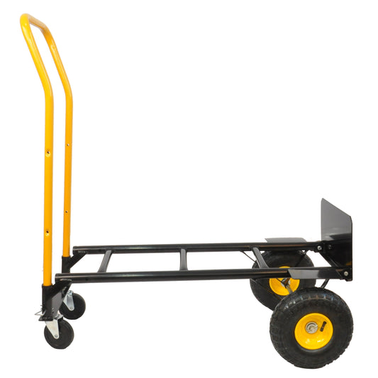 HT1006BK-YL Hand Truck Dual Purpose Cart