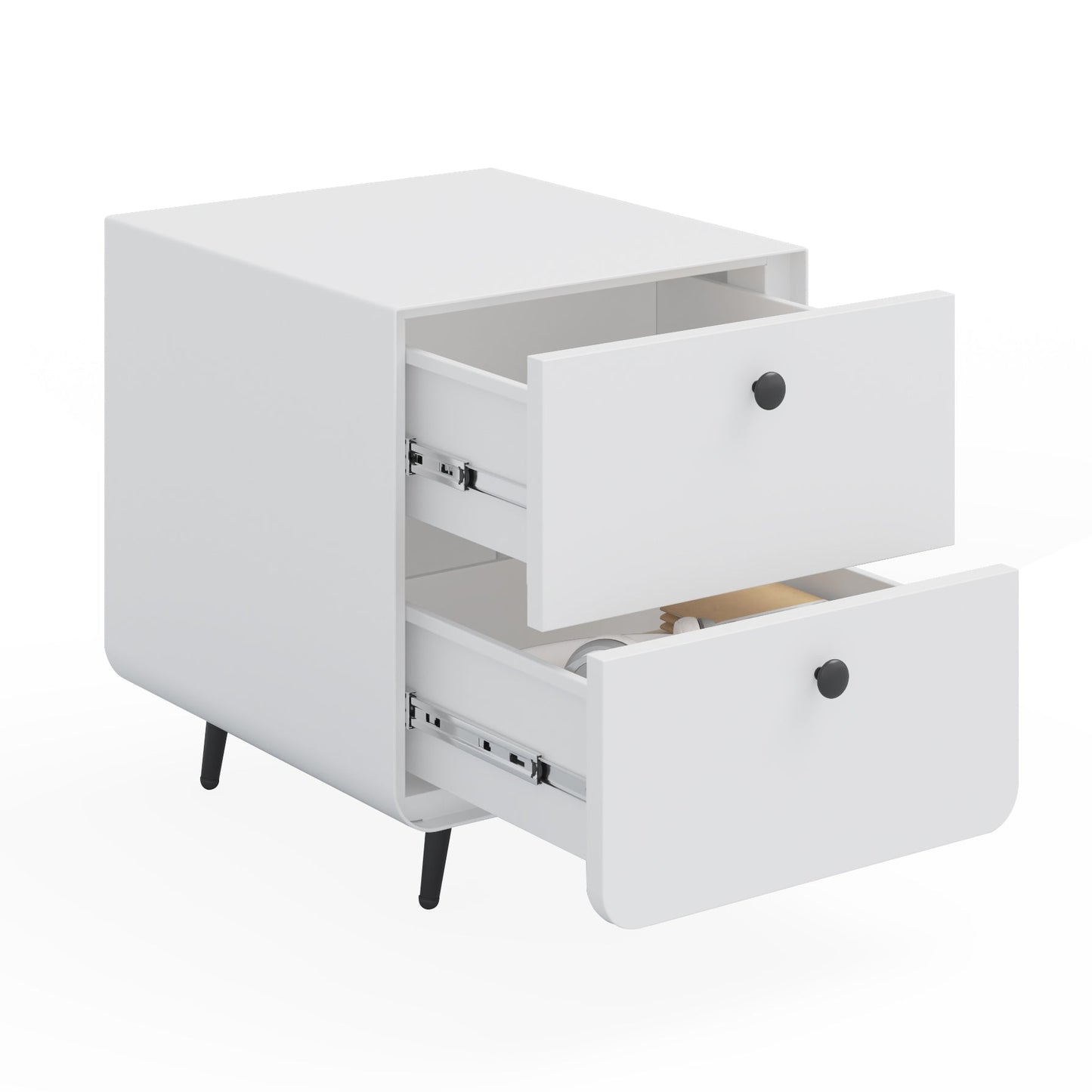 Modern Night Stand Storage Cabinet for Living Room Bedroom