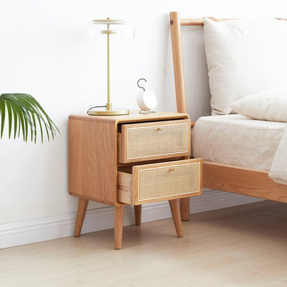 Pure Solid Wood Bedside Cabinet