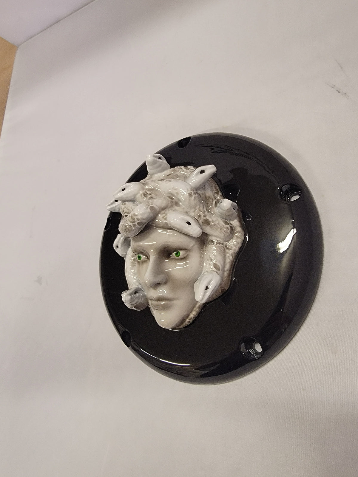 Harley Davidson Derby cover with Medusa