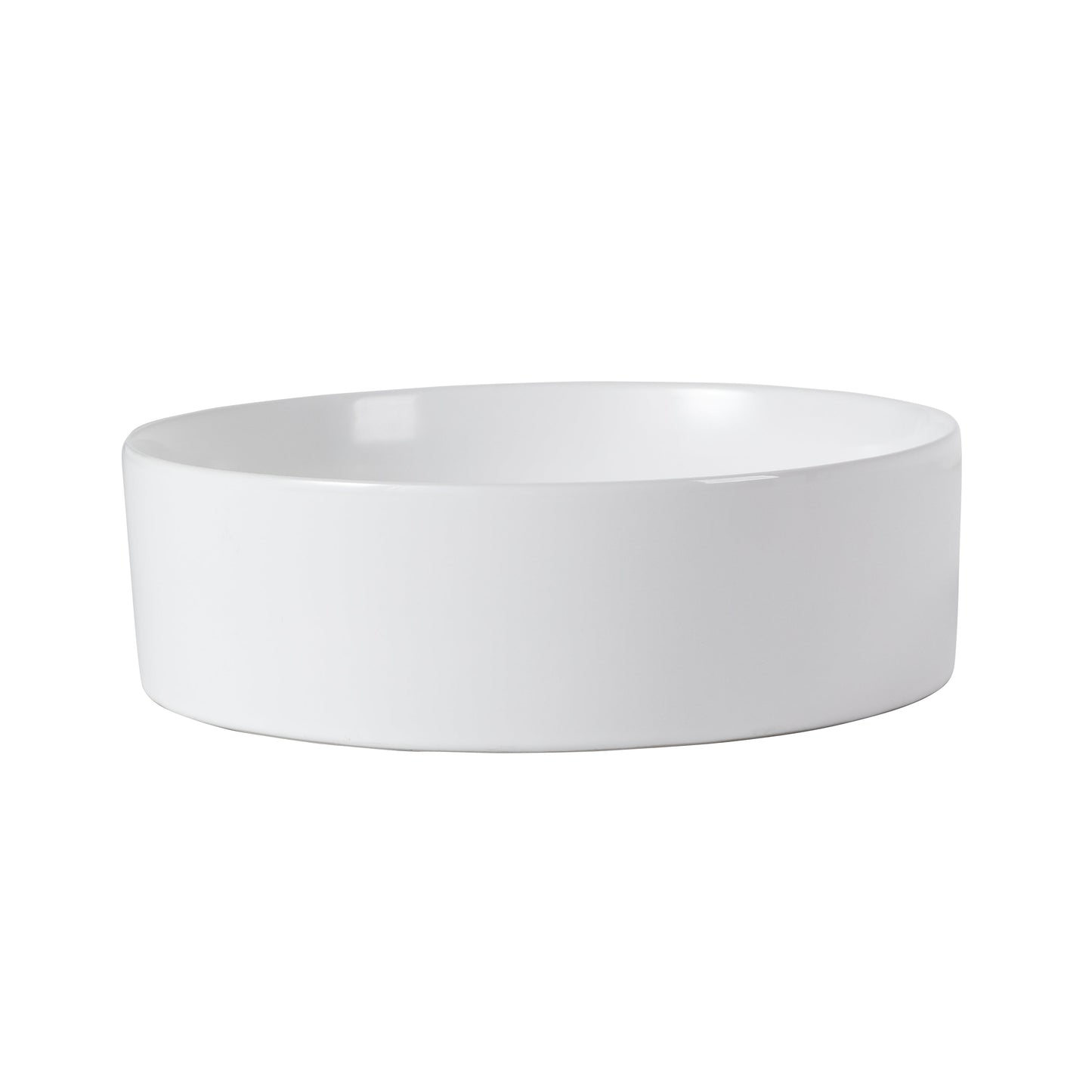 Ceramic Round Above Counter Bathroom Vessel Sink