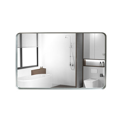 40x30 Inch Brushed Bathroom Mirror