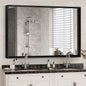 36x30 Inch Glossy Bathroom Mirror