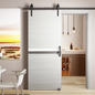 CRAZY ELF 28" x 84" Melamine Integrated Door Slab