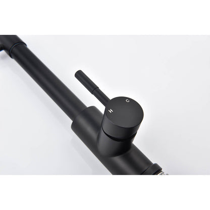Pull Down Single Handle Spring Kitchen Faucet