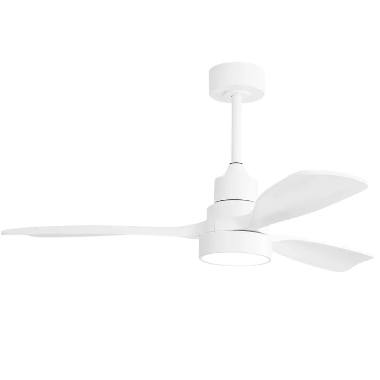 48 Inch Wood Ceiling Fan With Light and Remote Control