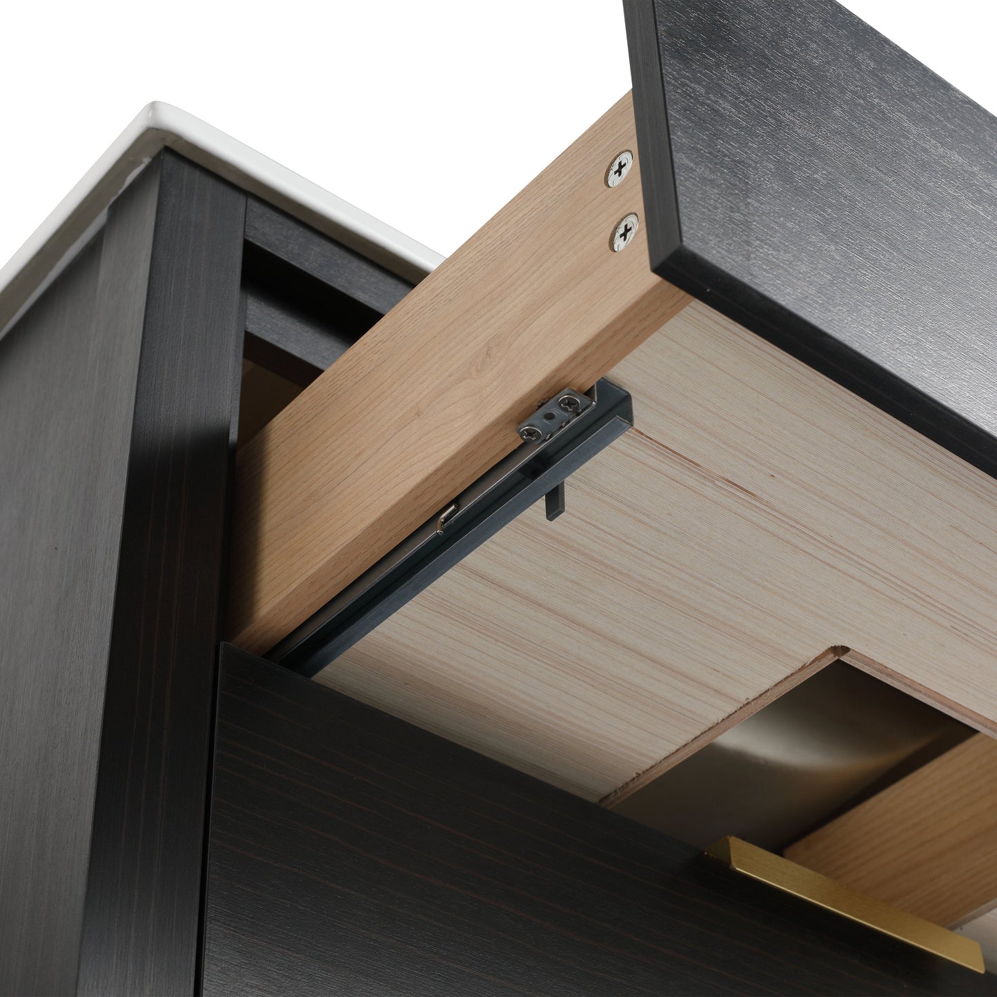 30 Inch Bathroom Vanity Plywood With 2 Drawers