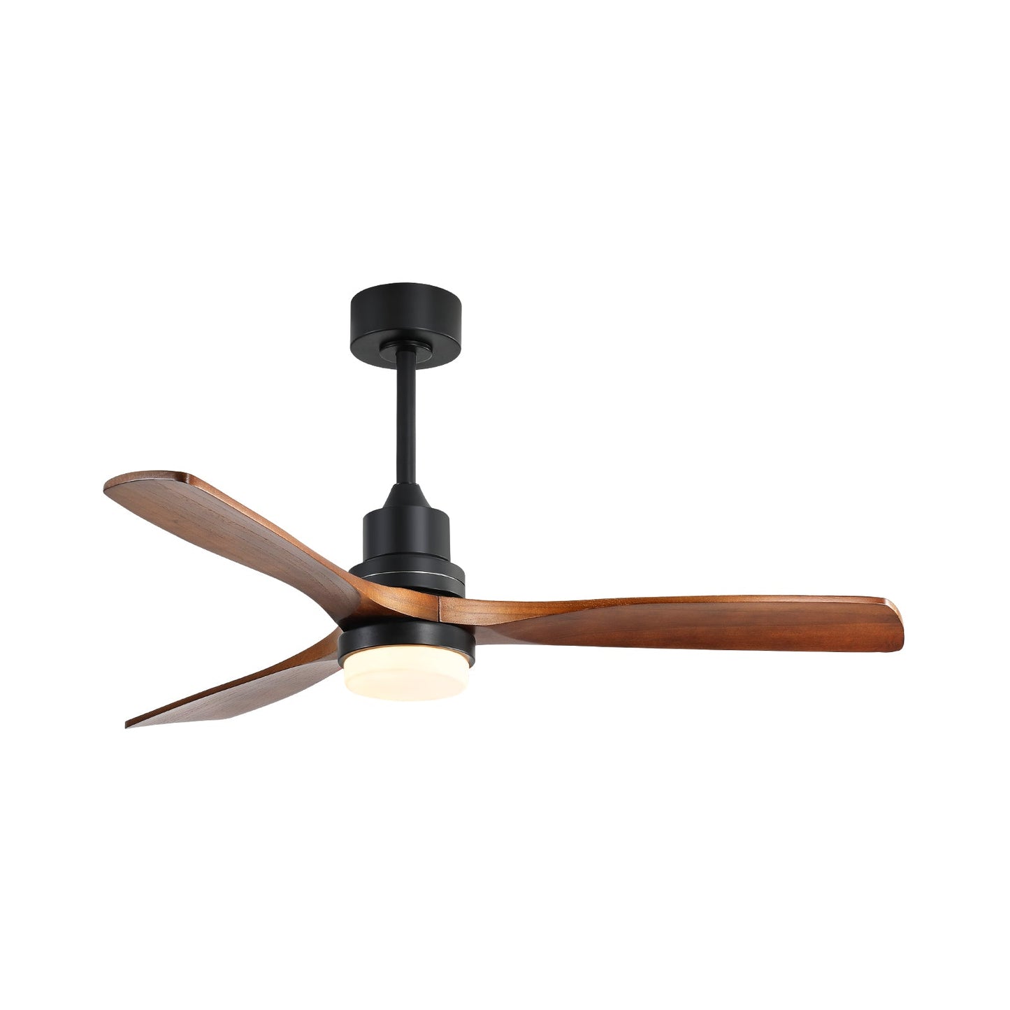 52 Inch Indoor Ceiling Fan with Dimmable LED Light and Remote Control