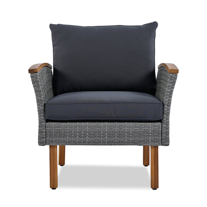 9-Piece Patio Rattan Furniture Set