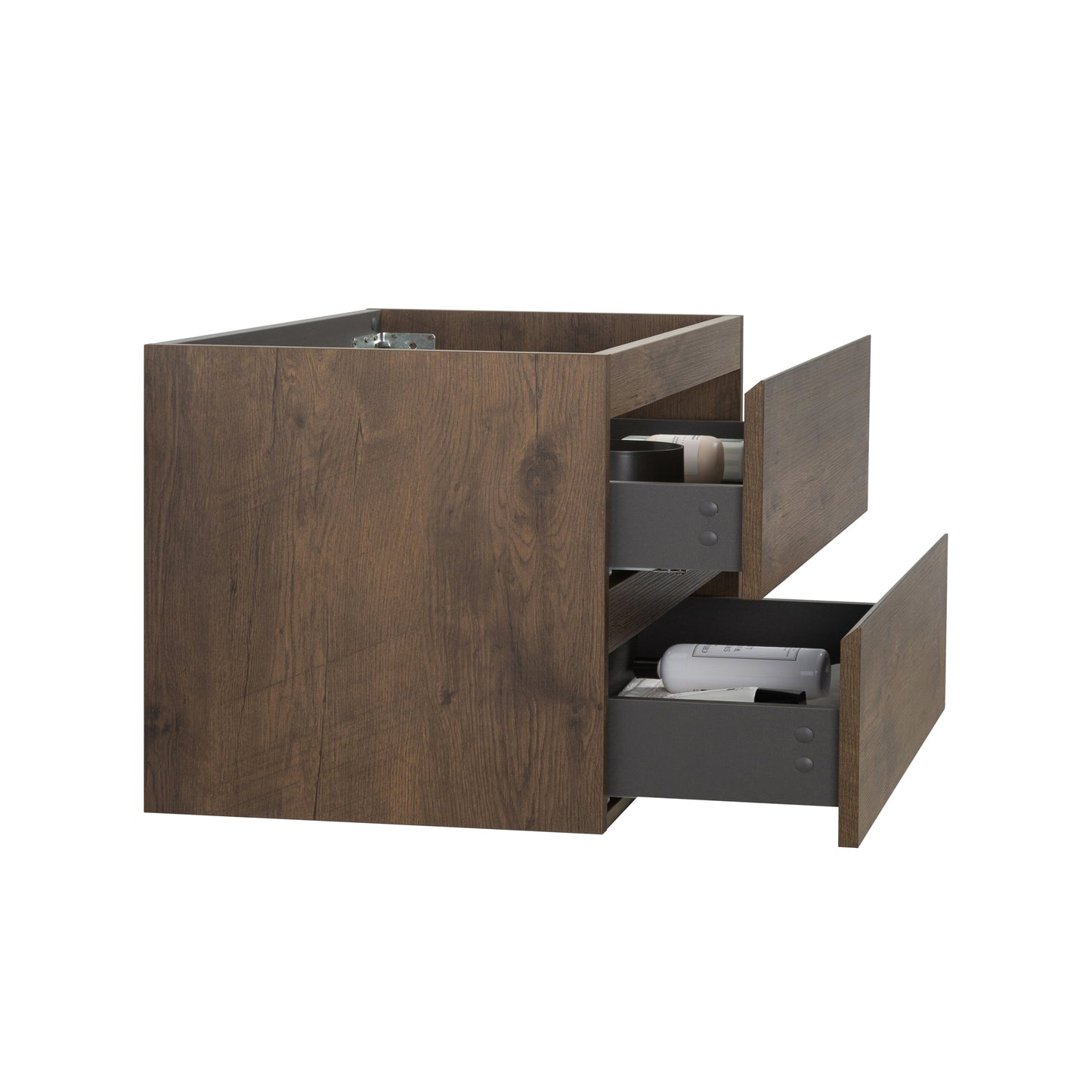 Alice 36W-105 Wall Mount Bathroom Vanity Cabinet Without Basin