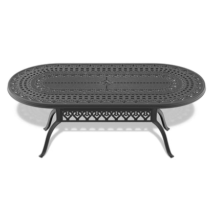 9-Piece All-Weather Cast Aluminum Dining Set
