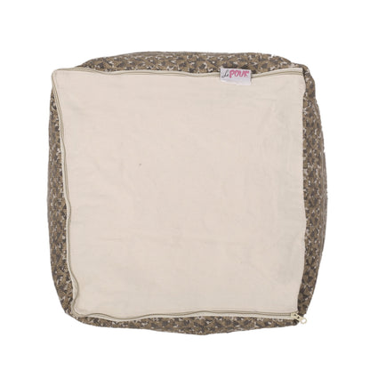 Ceasar Handcrafted Square Pouf