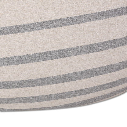 Bohemio 5 Foot Rounded Bean Bag, Striped