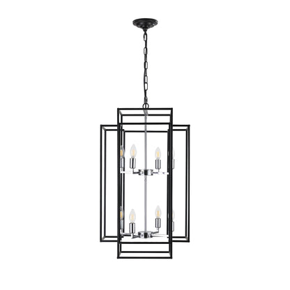 Geometric Foyer Chandelier
