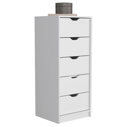 5-Drawer Slim Dresser