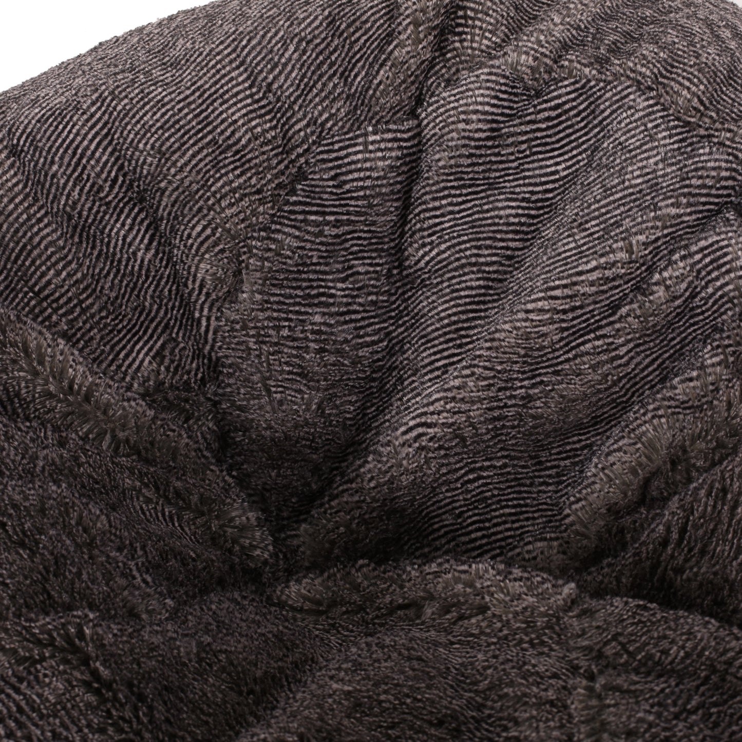 Vida 3 Foot Rounded Faux Fur Bean Bag