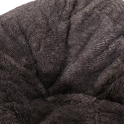 Vida 3 Foot Rounded Faux Fur Bean Bag