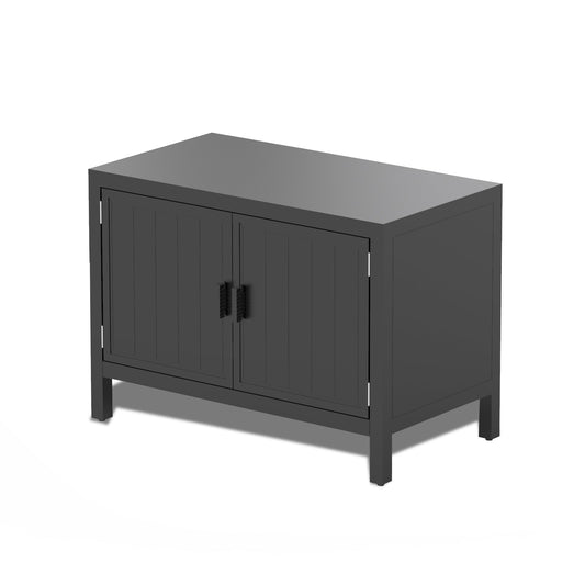 Outdoor Kitchen Island with Storage and Grill Table