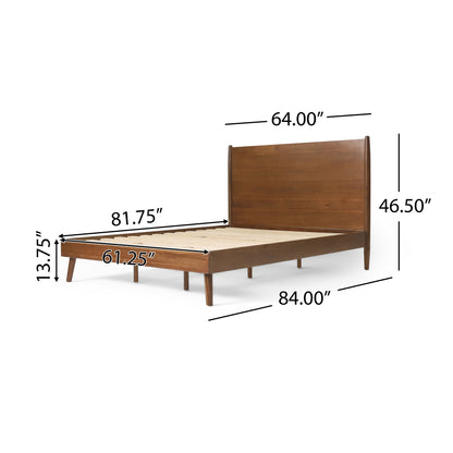 Cohron Solid Wood Platform Bed (Queen)