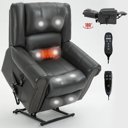 Power Lift Recliner Chair with Heat and Massage