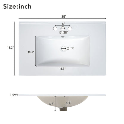 30" Bathroom Vanity